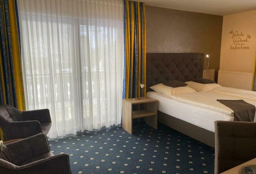 غرفة قياسية مزوَّدة بشُرفة, Gästehaus Forellenhof