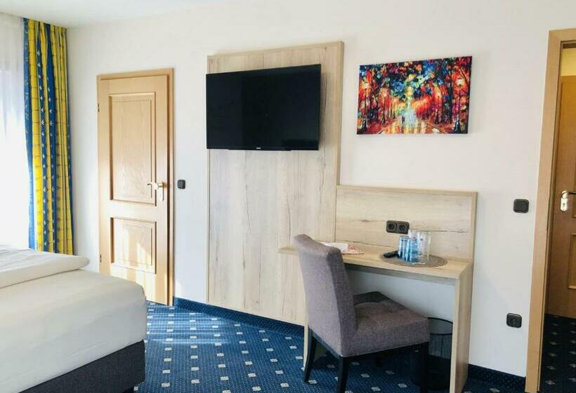 غرفة قياسية مزوَّدة بشُرفة, Gästehaus Forellenhof