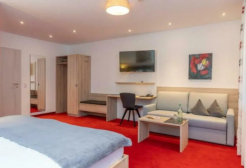 Standard-huone Parveke, Gasthof Eyachperle