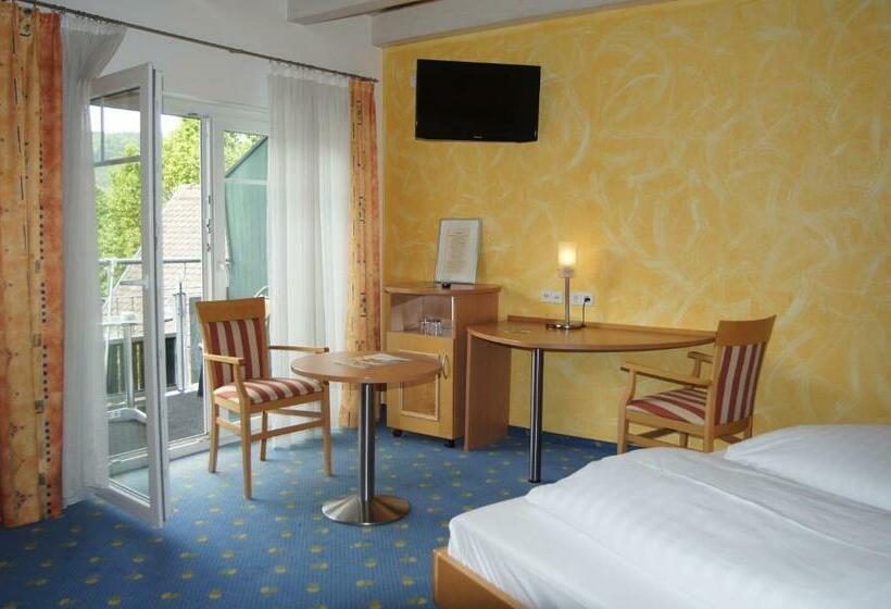 발코니 디럭스 룸, Gasthof Zum Adler   Wahlwies