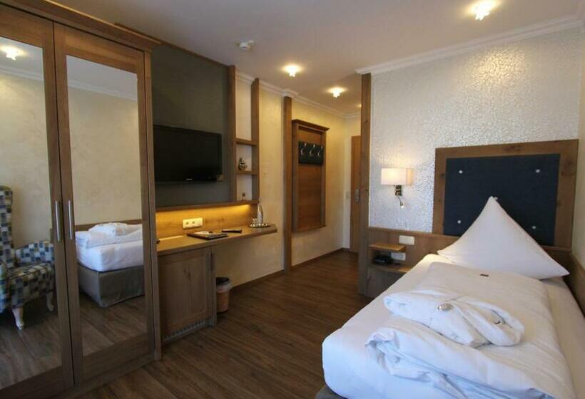 バルコニー付きシングルスタンダードルーム, Kristall  & Vitalhotel Bergknappenhof