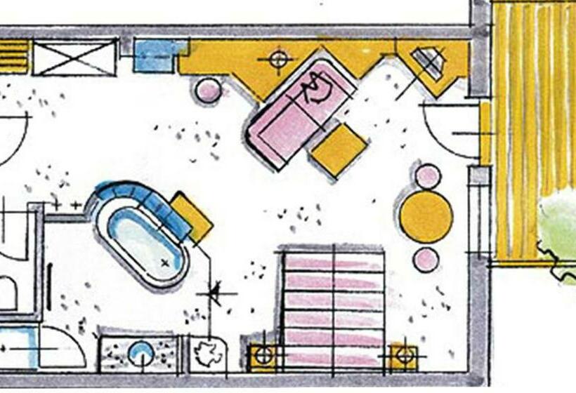 スイート, Kristall  & Vitalhotel Bergknappenhof