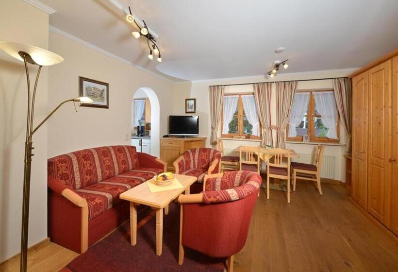 آپارتمان 1 خوابه با چشم‌انداز, Sonnhof S Ferienresidenz