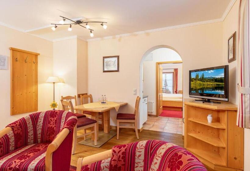 آپارتمان 1 خوابه با چشم‌انداز, Sonnhof S Ferienresidenz