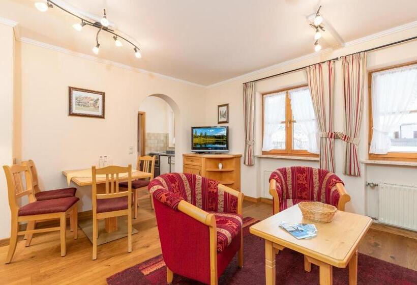 آپارتمان 1 خوابه با چشم‌انداز, Sonnhof S Ferienresidenz