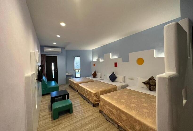 اتاق خانوادگی با چشم‌انداز دریا, Kenting Sea Cloudless Day Home