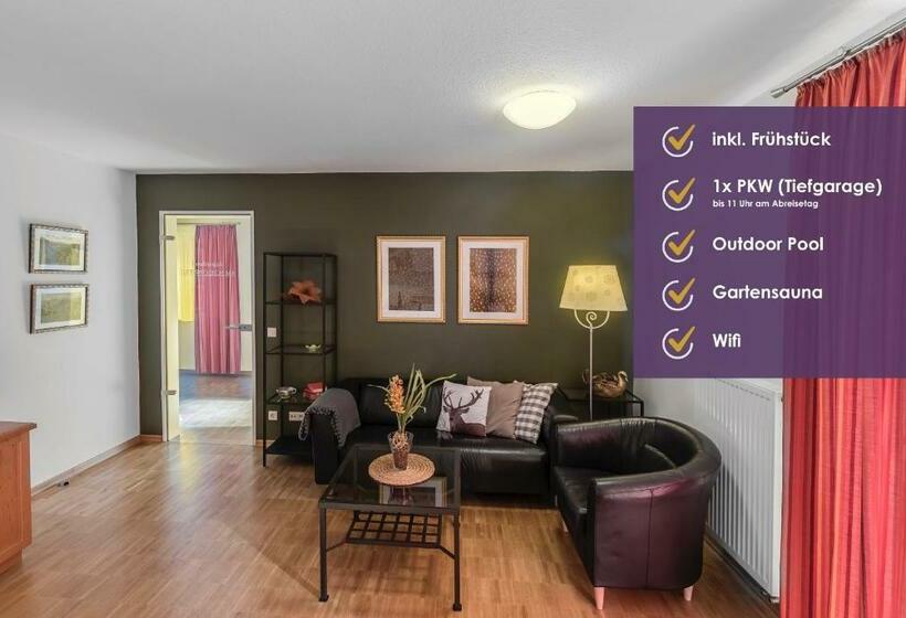 带2个卧室的公寓, Steiger Apparthotel Bad Schandau