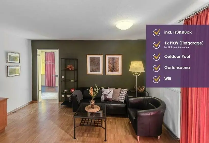 Huoneisto 2 Makuuhuonetta, Steiger Apparthotel Bad Schandau