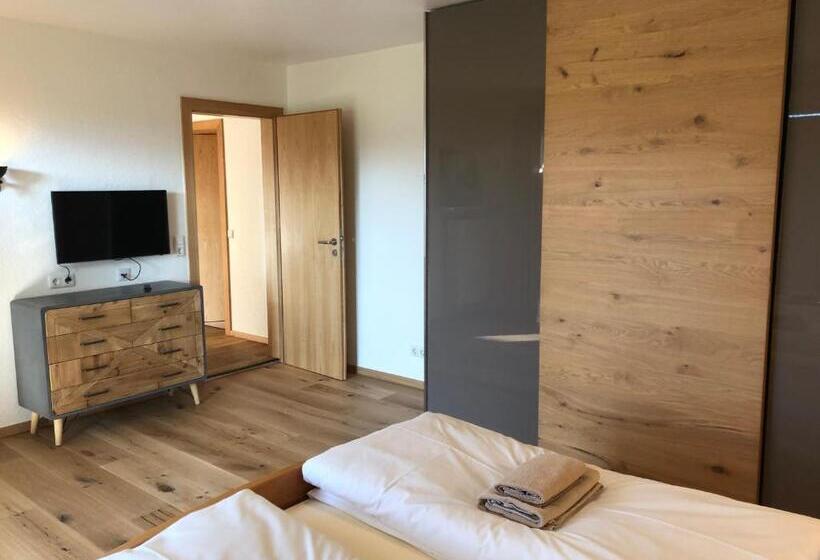 شقة غرفة نوم واحدة مزودة بشُرفة, Landhaus Kossel