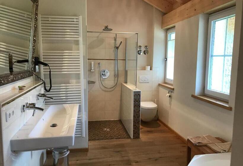 חדר דלוקס עם מיטת קינג, Landhaus Kossel