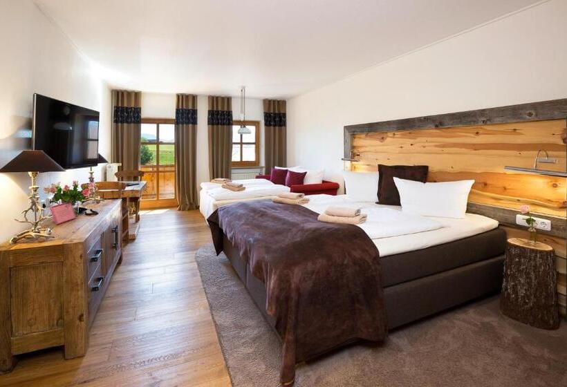 شقة غرفة نوم واحدة مزودة بشُرفة, Landhaus Kossel