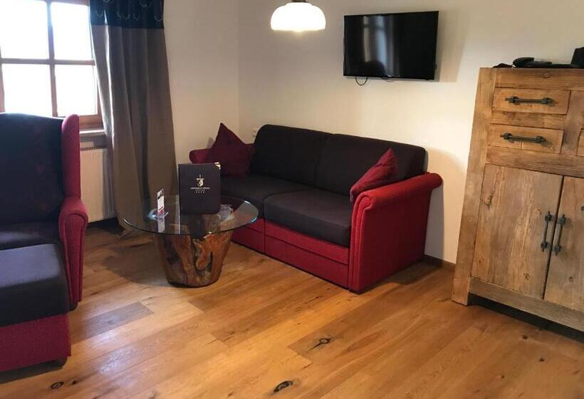 דירה בת חדר שינה 1 עם מרפסת, Landhaus Kossel