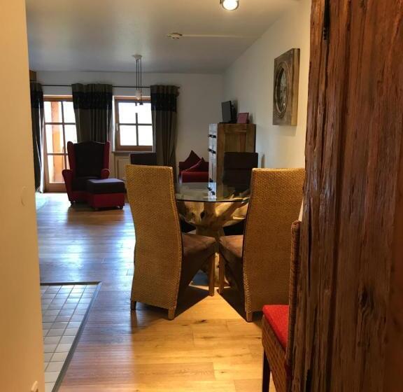 شقة غرفة نوم واحدة مزودة بشُرفة, Landhaus Kossel