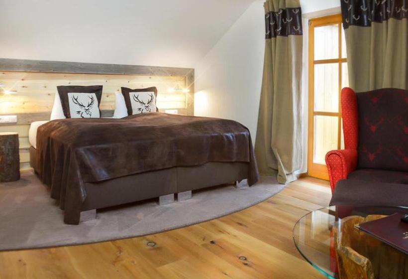 شقة غرفة نوم واحدة مزودة بشُرفة, Landhaus Kossel