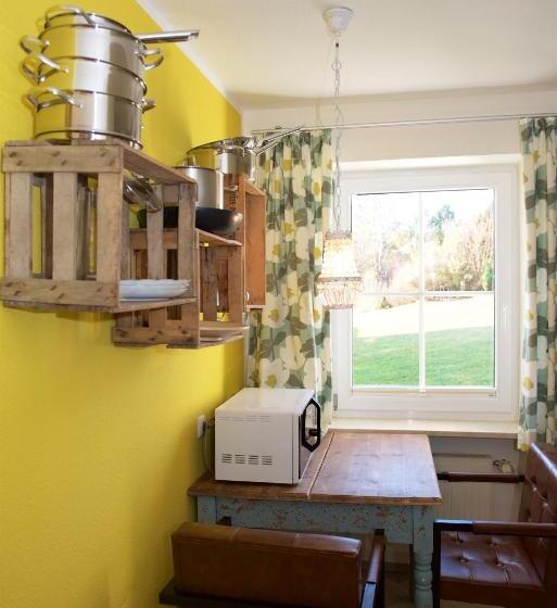 شقة غرفة نوم واحدة مزودة بشُرفة, Landhaus Kossel