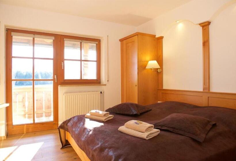 شقة غرفة نوم واحدة مزودة بشُرفة, Landhaus Kossel