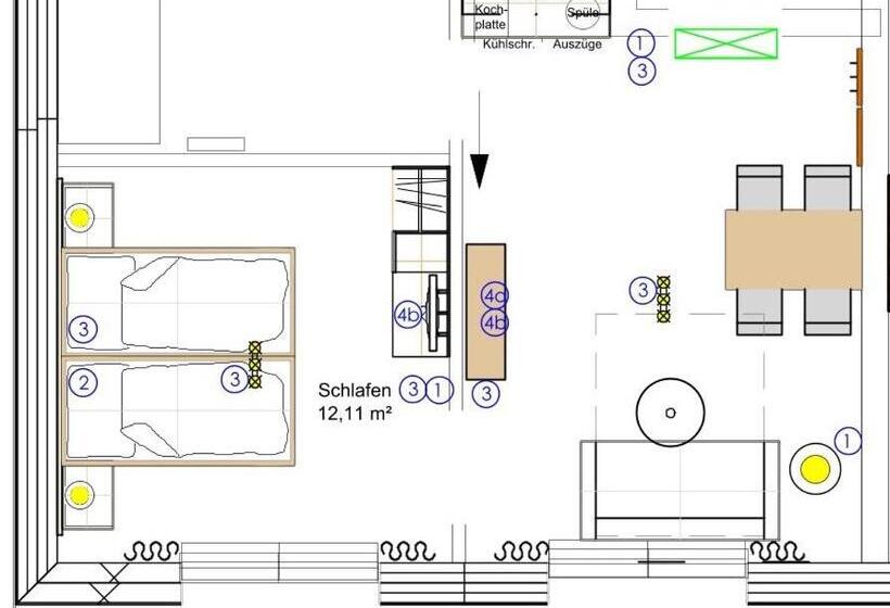 סוויטה דלוקס, Restaurant Hackmannatter