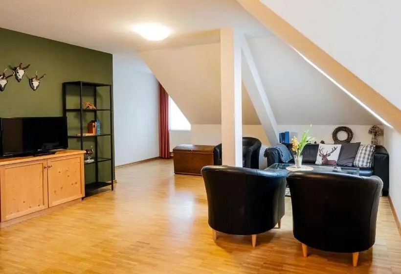 Duplex-huoneisto 1 Makuuhuone, Steiger Apparthotel Bad Schandau