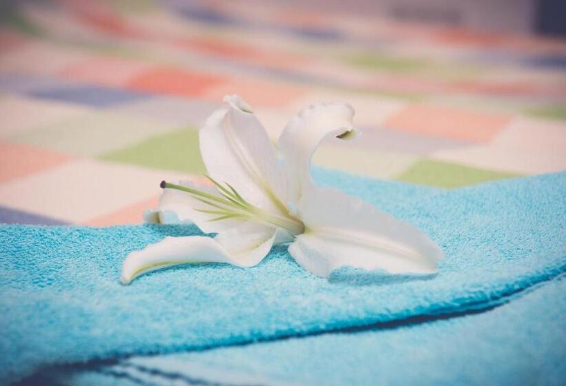 شقة غرفتين نوم مزودة بشُرفة, Valentinos Apartments