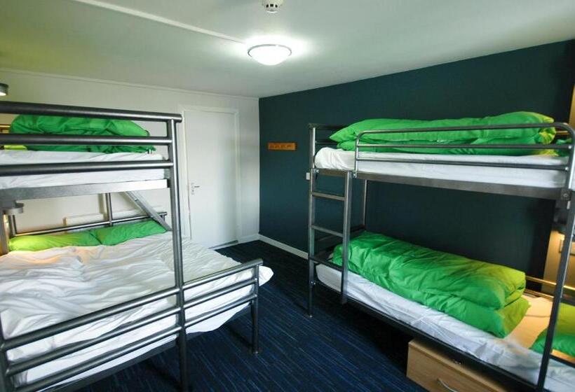سرير فى غرفة مشتركة مزودة بحمام مشترك, Hostel Yha Poppit Sands
