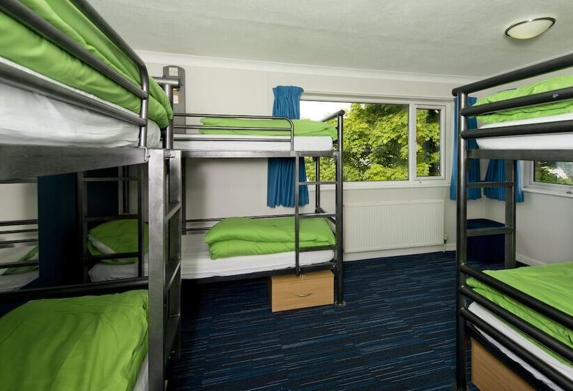 سرير فى غرفة مشتركة مزودة بحمام مشترك, Hostel Yha Poppit Sands