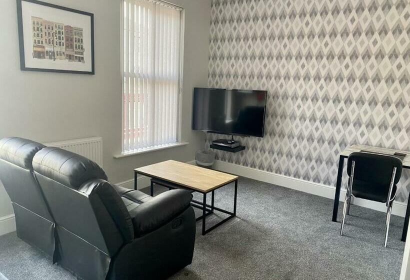 带1个卧室的豪华公寓, Jeffersons Hotel & Serviced Apartments