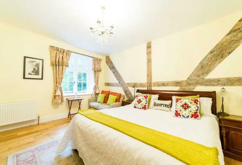 キングサイズベッドのデラックスルーム, Molland Manor House Bed & Breakfast