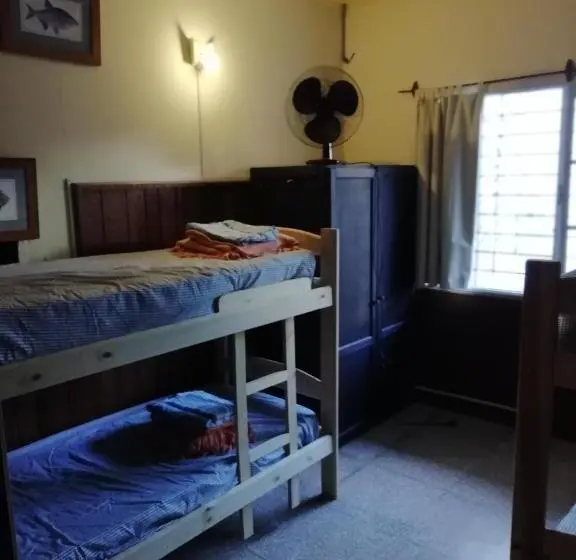 Standard Neljän Hengen Huone Puutarhanäkymä, Zeppelin Art Hostel