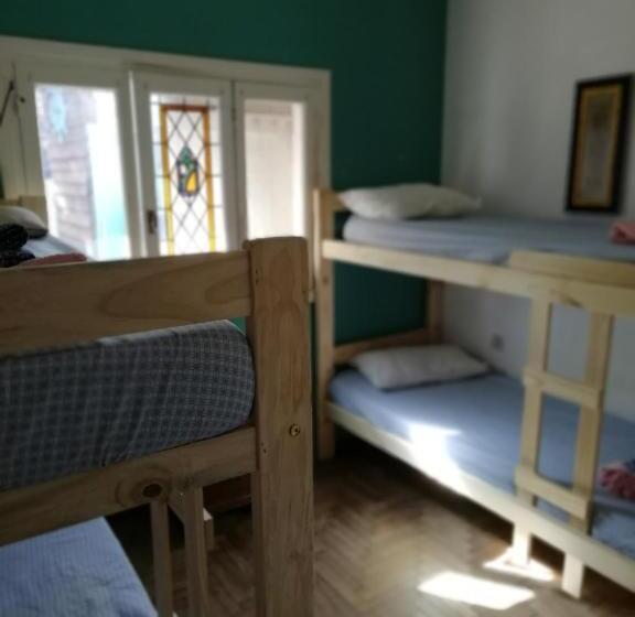 정원 전망 4인용 스탠다드 룸, Zeppelin Art Hostel