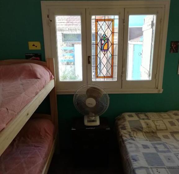 정원 전망 4인용 스탠다드 룸, Zeppelin Art Hostel