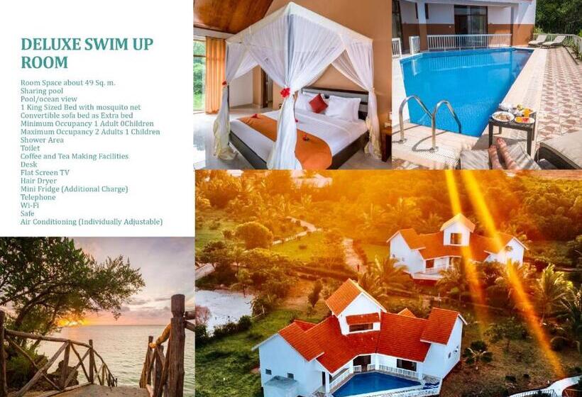 プールの見えるデラックスルーム, Azao Resort & Spa