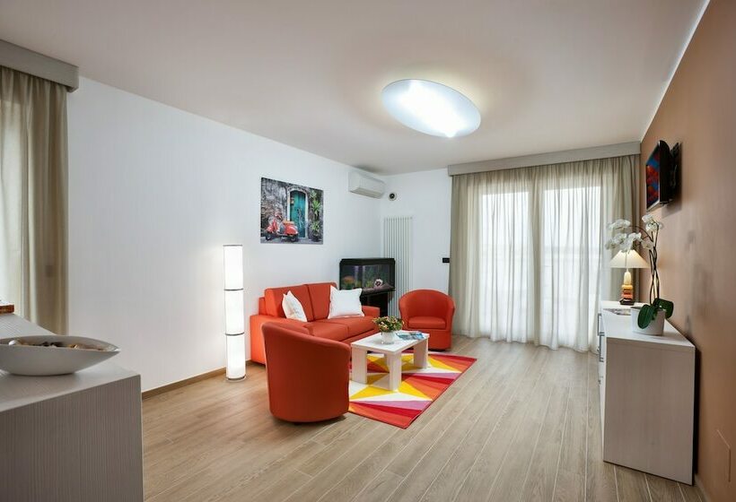 غرفة قياسية مزوَّدة بشُرفة, Bed & Breakfast Aria Di Mare