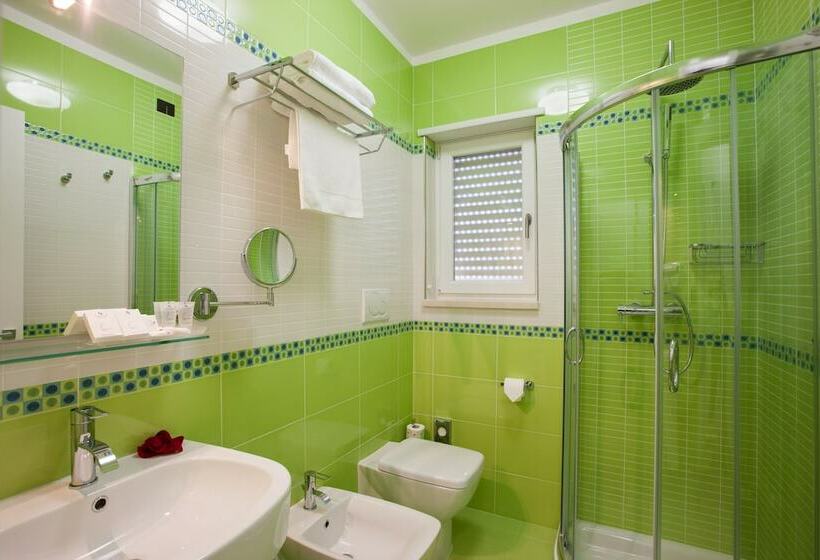 غرفة قياسية مزوَّدة بشُرفة, Bed & Breakfast Aria Di Mare