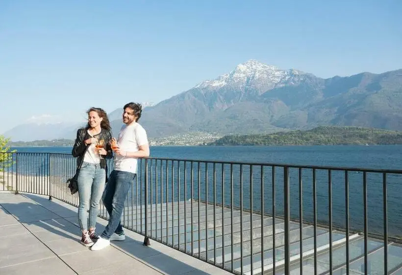 テラス付きスタンダードルーム, Lake Como Beach Hostel
