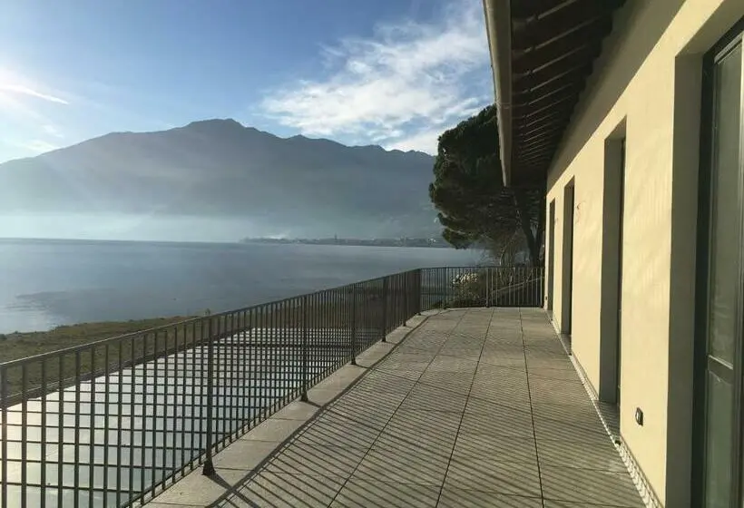 テラス付きスタンダードルーム, Lake Como Beach Hostel