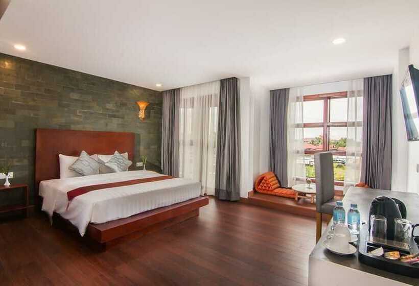 غرفة ديلوكس مزودة بشرفة, Eco Villa