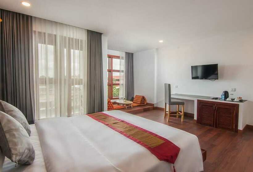 غرفة ديلوكس مزودة بشرفة, Eco Villa