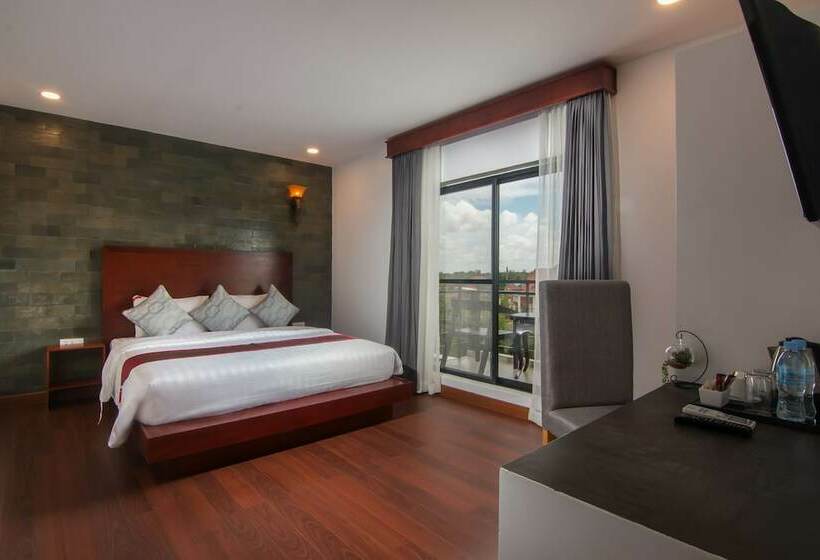 غرفة ديلوكس مزودة بشرفة, Eco Villa