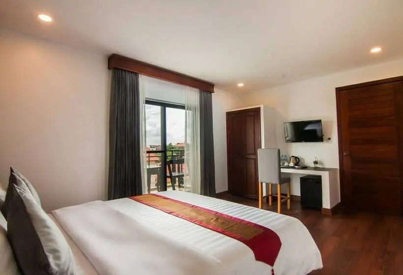 バルコニー付きデラックスルーム, Eco Villa