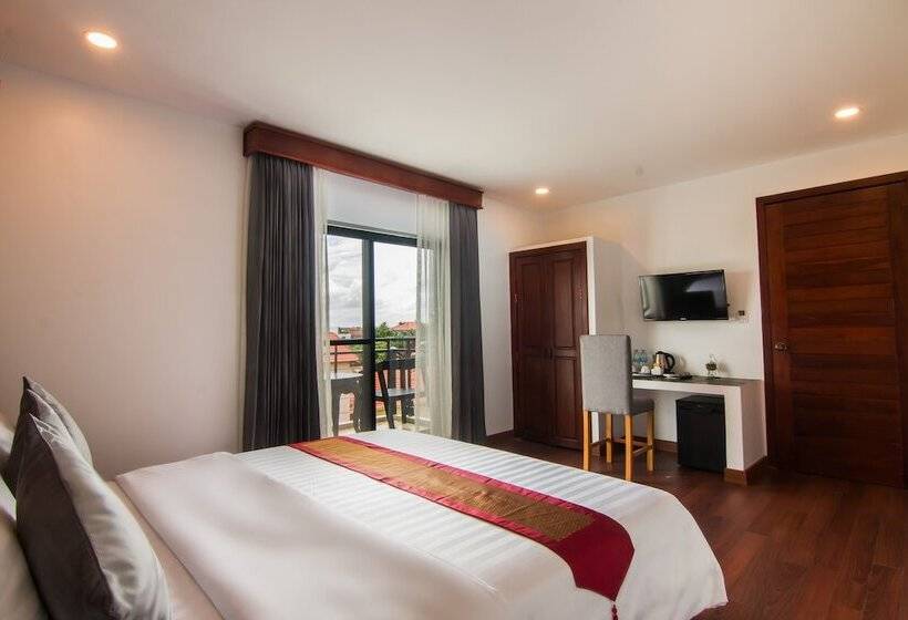 غرفة ديلوكس مزودة بشرفة, Eco Villa