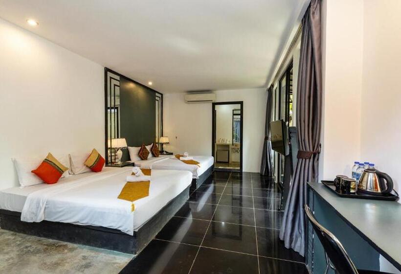 Номер Deluxe Кровать Куин, Maison Gen Angkor