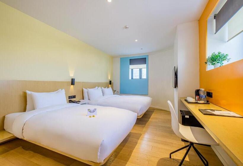 חדר סופריור לשלושה, Pace Hotel Suzhou Renmin Branch