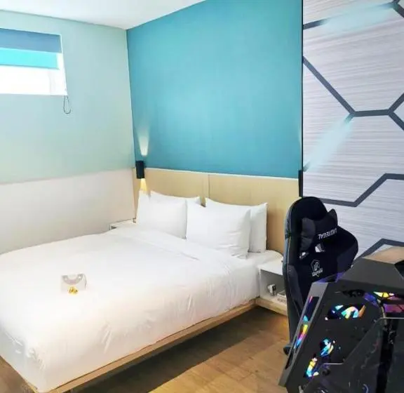 クイーンサイズベッドのスタンダードルーム, Pace Hotel Suzhou Renmin Branch
