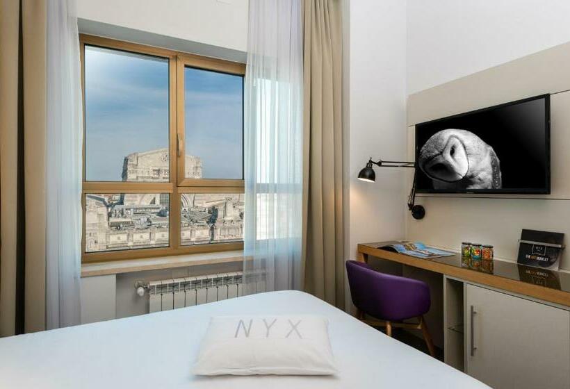 اتاق استاندارد یک نفره, Nyx Hotel Milan By Leonardo Hotels
