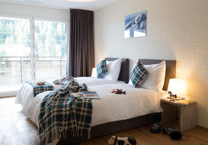 شقة غرفتين, Peaks Place Apartments & Spa