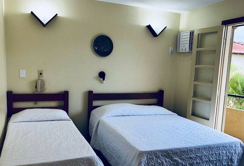اتاق استاندارد سه تخته با بالکن, Pousada Genesis