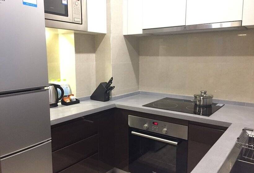 آپارتمان مدیریتی 2 خوابه, Somerset Yangtze River Chongqing