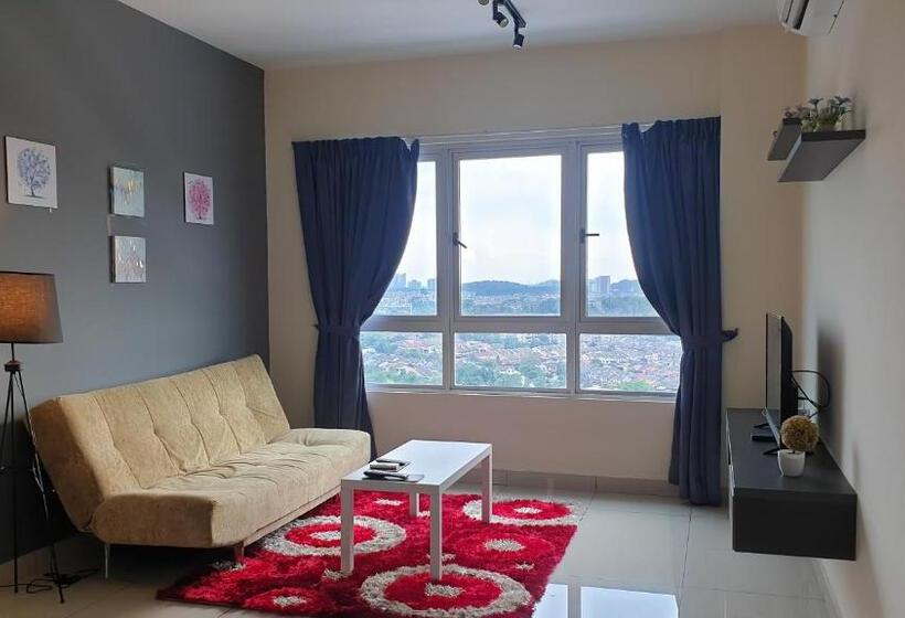 带2个卧室的套房, Mlh Premier Suites @ Saville Cheras