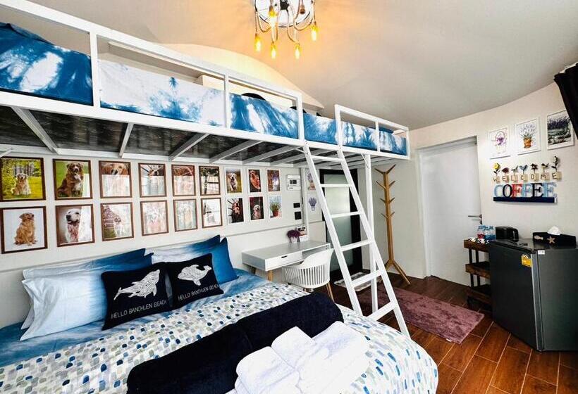 キングサイズベッドのスタンダードルーム, Hello Banchuen Beach