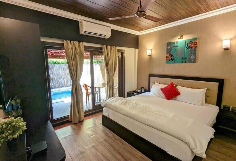 חדר דלוקס, Sadanand Farmstay Resort